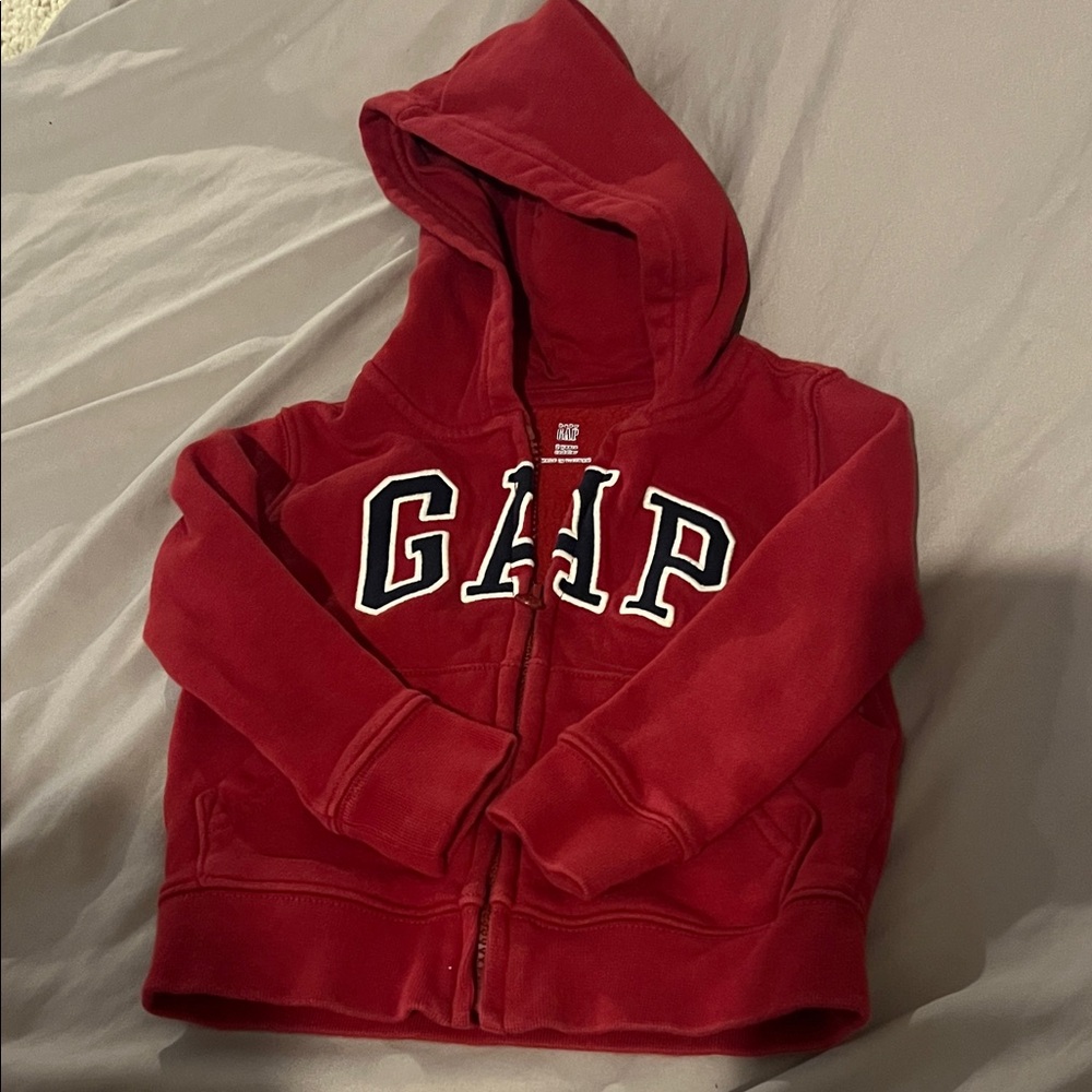 GAP Kids Bold Red Hoodie